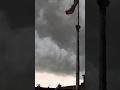 बादल फटने का लाइव वीडियो⛈️🌧️🌩️Cloud burst live video 😳😳😲😳😲 #shorts #cloudburst #india #thunderstorm