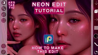 How to Make this Neon Edit | Tutorial 20 ft. Jennie