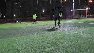 Ankara Trt Eryaman Spor Goalkeeper Ayak Tekni̇ği̇ Trai̇ni̇ng