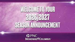 26/27 Broadway Season Announcement