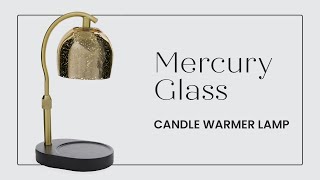 Mercury Glass Candle Warmer Lamp | Candle Warmers Etc. | Home Fragrance