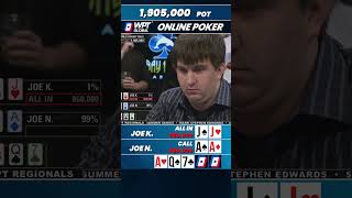 Pocket Aces vs. Pocket Jacks! What Hits on the Flop?😮😮 #shorts