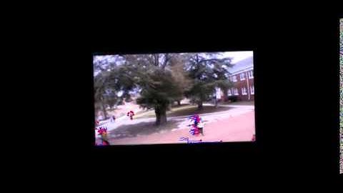 Human tracking with optical flow