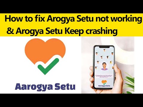 How to fix Arogya Setu app not working issue? Arogya Setu Keep crashing // Smart Enough