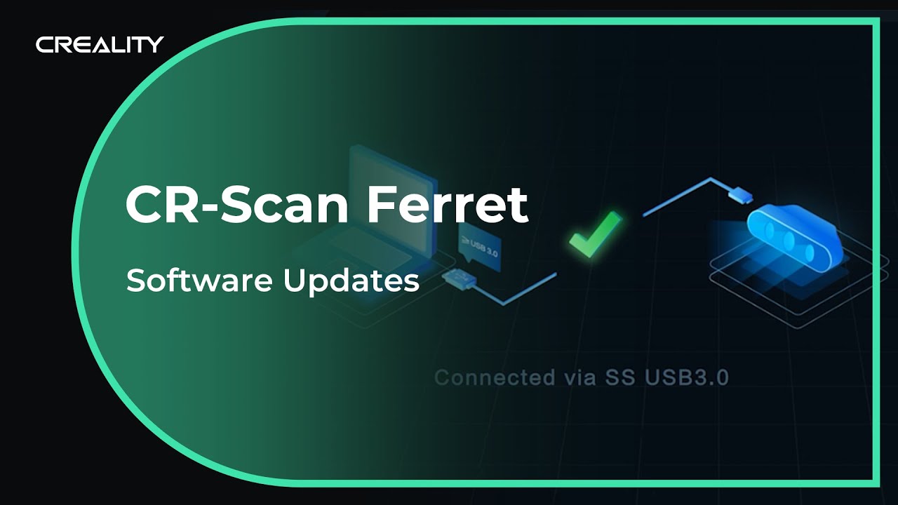 Creality CR-Scan Ferret | Software update - YouTube