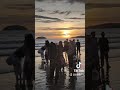 pantai tg Aru sunset