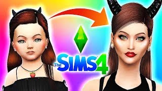 DISNEY VILLAINS TODDLER TO ADULT SIMS 4 CAS CHALLENGE!