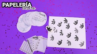 Papelería Casera 💌 Cómo Hacer un Sello 💮 Cómo Hacer Hojas Transparentes 📄 Cómo Hacer Papeles de Luna