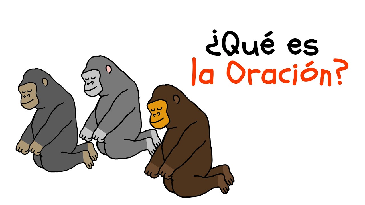 La oración explicada con plátanos🍌