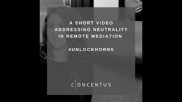 Neutrality and Remote Mediation #unlockhorns
