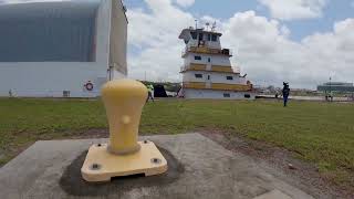Artemis III Core Stage Arrival at KSC Timelapse (6-17-26)