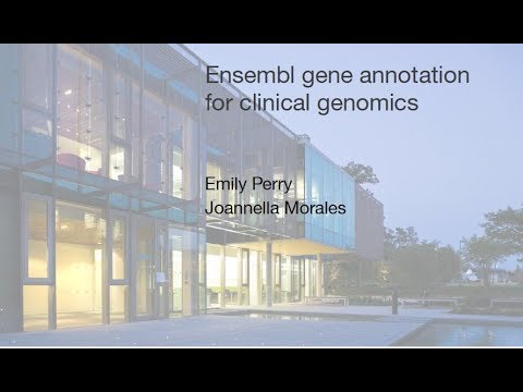 Ensembl gene annotation