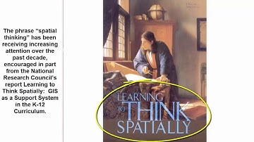 A Working Definition of Spatial Thinking