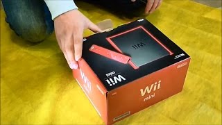 Распаковка консоли - Wii mini PAL