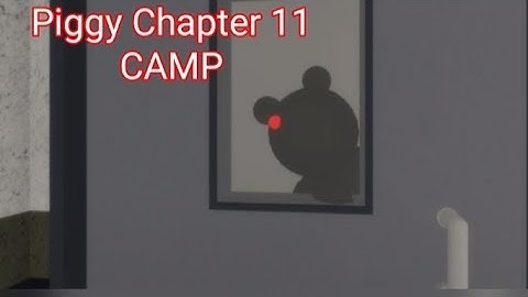 Roblox piggy Chapter 11 ( CAMP) |  Starting and ending cutscene | Mimi ending