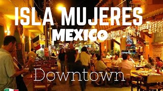 Mexico, Isla Mujeres | Downtown Walking Tour | 4K HDR | MEXICO 🇲🇽