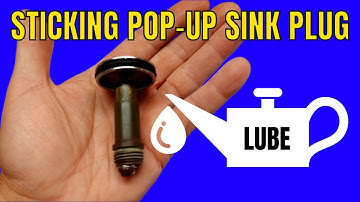 Vastzittende afvoerstop | Zorg dat hij weer als nieuw werkt!