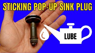 Stuck Pop Up Drain Stopper | Get it Working Like New Again!