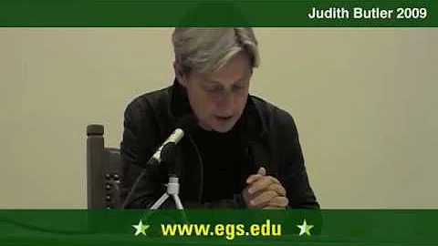 Judith Butler. Hannah Arendt, Ethics, and Responsi...