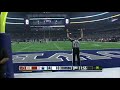 Jon Brown 55 yard field goal - Bengals @ Cowboys 2018 Preseason