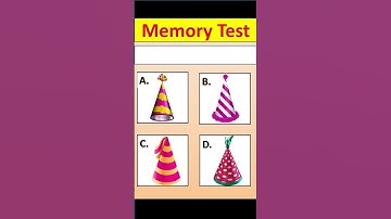 Memory Test🧠🦾😎 / IQ Test #shorts #ytshorts #memorytest