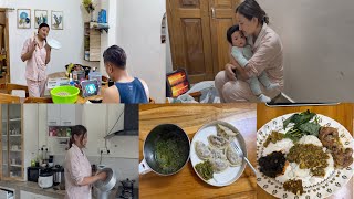 Husband surprised me with the sweetest Mother’s Day gift|Homemade Momo, Pork Trotters &Daily Routine