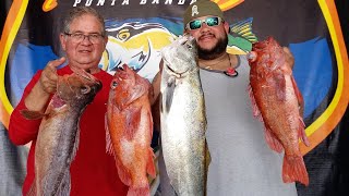 Hey guys here we are once again back in baja fishing with out of punta
banda mexico this was a awesome trip as i got to fish my dad a...