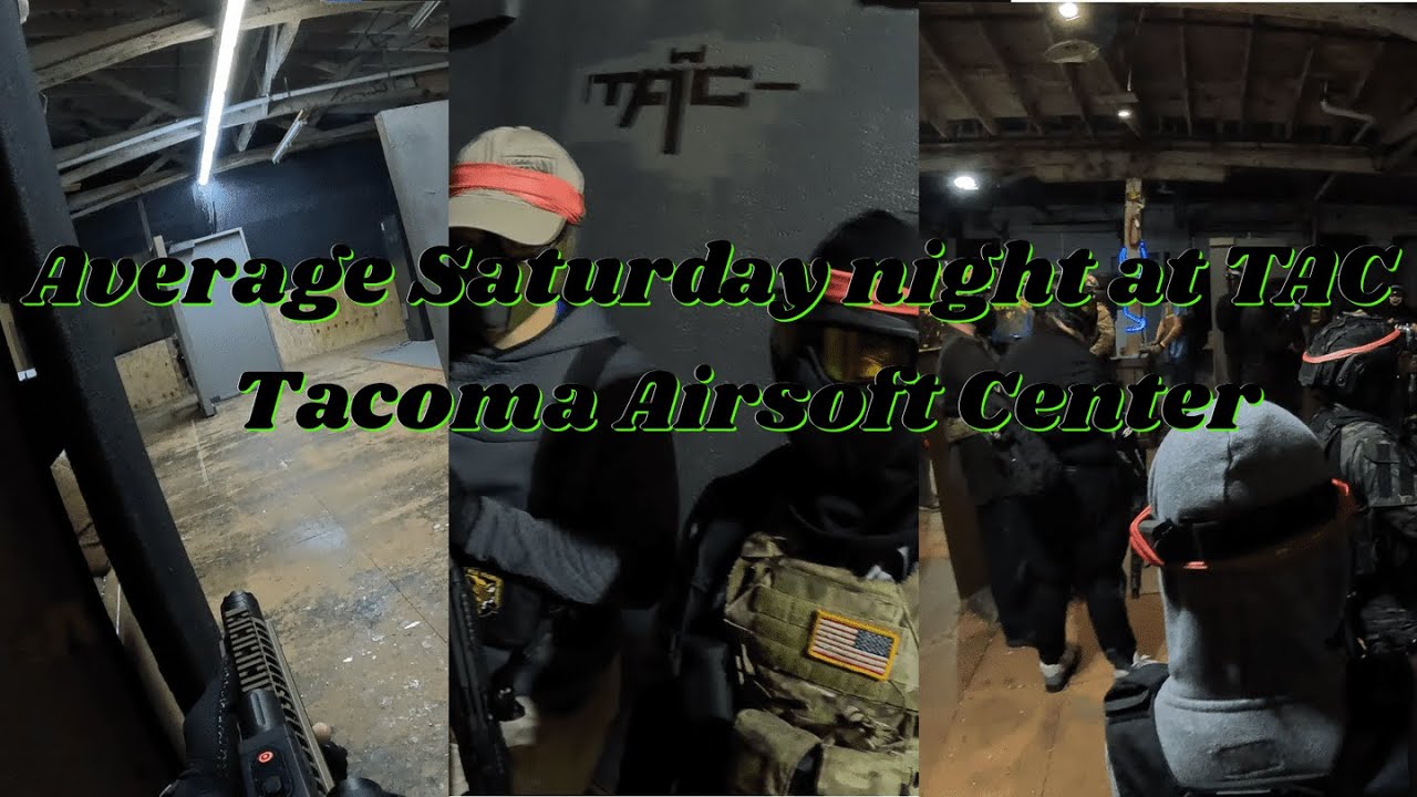 Average Airsoft night at Tacoma Airsoft Center