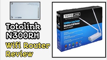 Totolink N300RH wifi router review & unboxing