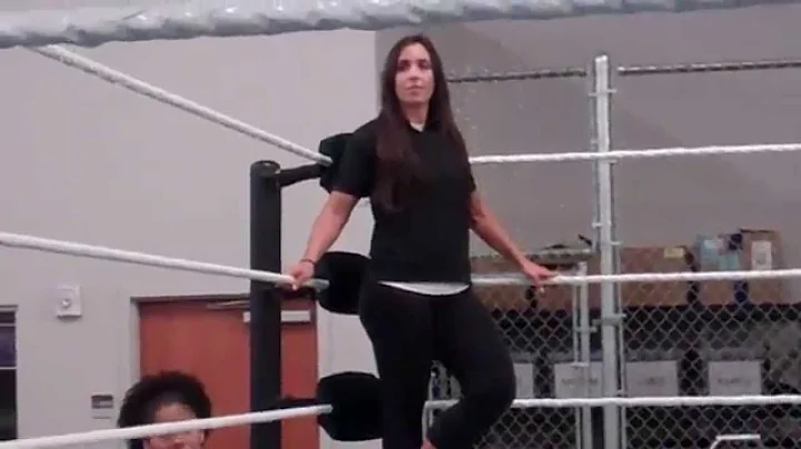 Charlotte, Sara Amato, NXT Divas at WWE Performanc...