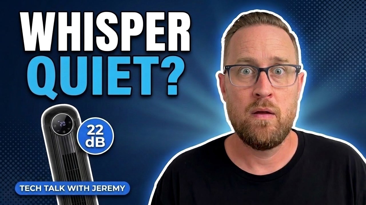 Antarctic Star Tower Fan: Whisper-Quiet, Bladeless, and Slim