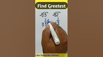 Find Greatest Surds || @Sky Struggle Education #short