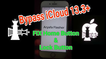 Bypass iCloud iOS 13.3 FIX HOME BUTTON & LOCK BUTTON by F3arRa1n