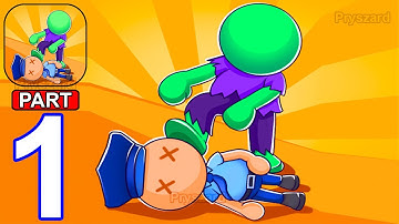 Z Merge Gameplay Walkthrough Part 1 Zombie Merge War Army Commander Caught Defense (Android, iOS)