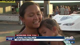 Talking politics at the Johnson County Fair as we prepare for the 9th District Congressional Race