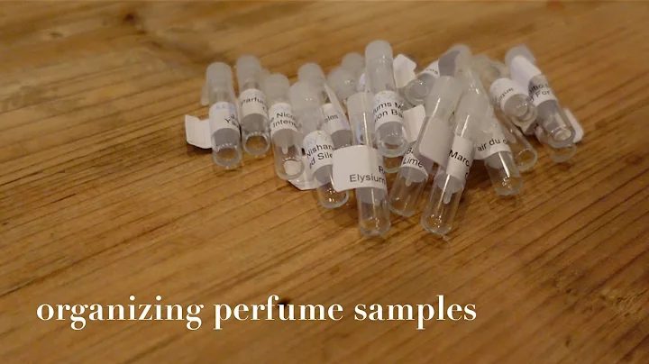 Efficiently Organize and Access Your Perfume Samples