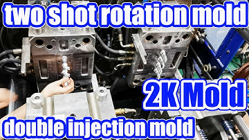 What is two-shot rotation mold/2K tool? how to make double injection mold?