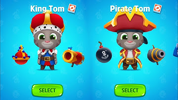 Talking Tom Splash Force King Tom vs Pirate Tom New Game Android iOS Mobile Gameplay Walkthrough