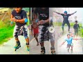 Skater stunt, don't try without any training #skating #skills #skater #skateboarding #rollerskate 