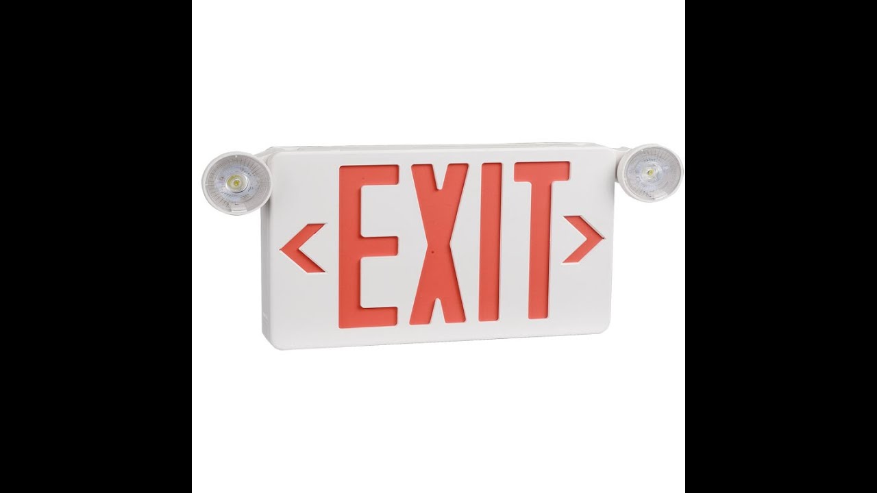 OEM 3.6V Battery Powered Exit Sign Ceiling Mounted IP65 Waterproof