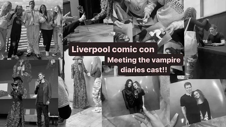 liverpool comic con vlog 2023 | meeting the vampire diaries cast