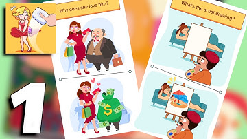 Brain Riddle - Tricky Puzzles - All Levels 1-36 Gameplay Part 1 (Android, iOS)