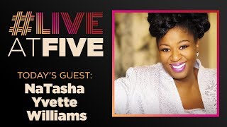 Broadway.com #LiveatFive with NaTasha Yvette Williams of WAITRESS