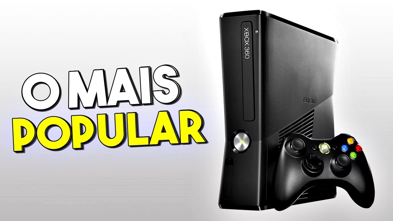 Xbox 360 continua sendo o console mais popular do Brasil