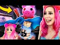 Spending the Night At Piggy's House Was A BAD Idea! Roblox Piggy!