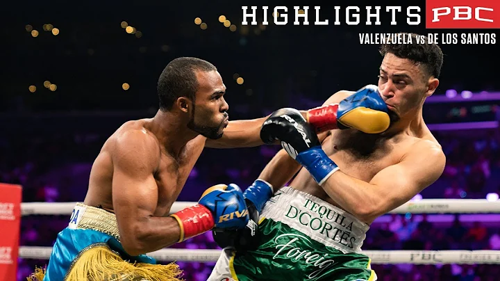 Valenzuela vs De Los Santos FIGHT HIGHLIGHTS: Sept...