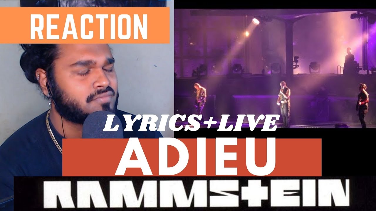 SOUTH AFRICAN REACTION TO Rammstein - Adieu (English CC/Lyrics/Subtitles)+LIVE