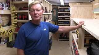Ron shows how he future proofed his tool trailer. Workbench Plans:http://www.paulkhomes.com/order-plans.html.