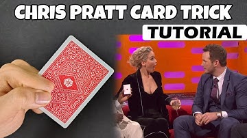 Learn the "Chris Pratt Card Trick" ( Tutorial )
