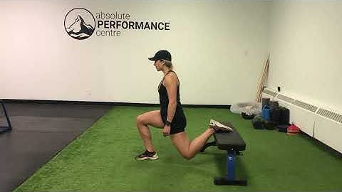 Bulgarian split squat ISO hold